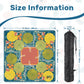 Umbrellas Mahjong Mat 31.5"x31.5" (Ship Rolled up)