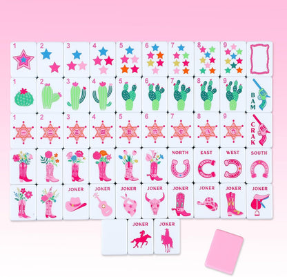 Bam-bam 'zon-Mahjong Mat 31.5"x31.5" (Ship Folded)