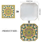 Scalloped Ceramic Mahjong Dice Tray in variety of patterns