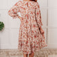 Next to You Balloon Sleeve Floral Dress