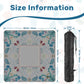 Roaring 20’s Dove Grey- Mini Travel Mahjong Mat 20.9"x20.9" (Ship Rolled up)
