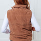 Set Me Up Corduroy Puffer Vest