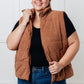 Set Me Up Corduroy Puffer Vest