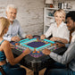 Mahjong Mat (Made in USA) Neon Summer Nights Collection - 2mm w instructions