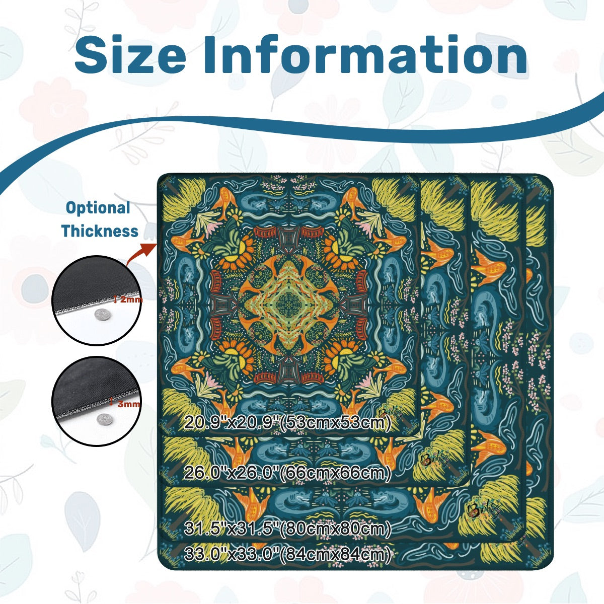 Mahjong Mat (Made in USA) Dynasty- multi colorways