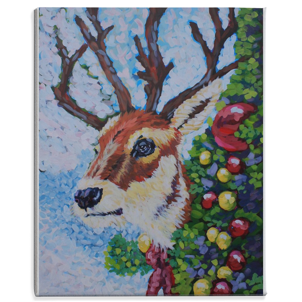 Reindeer Way - Canvas Wraps