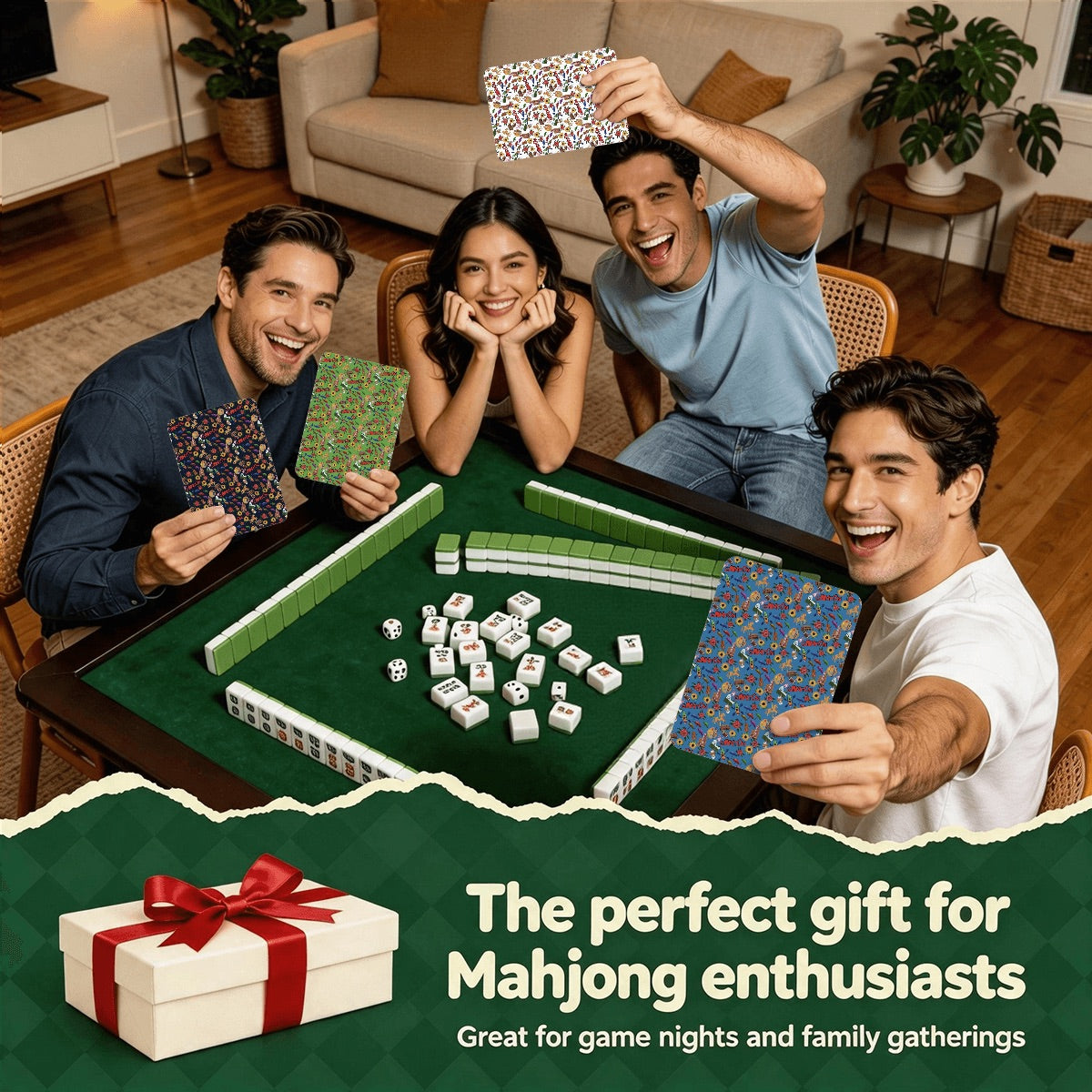 Classic Mahjong Shuffler Cards  Set of 4 Stark County Shufflers