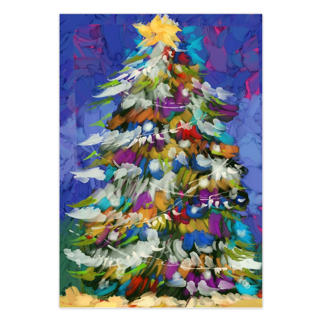 Magical Holiday Tree Folded Cards-powered by Artivive