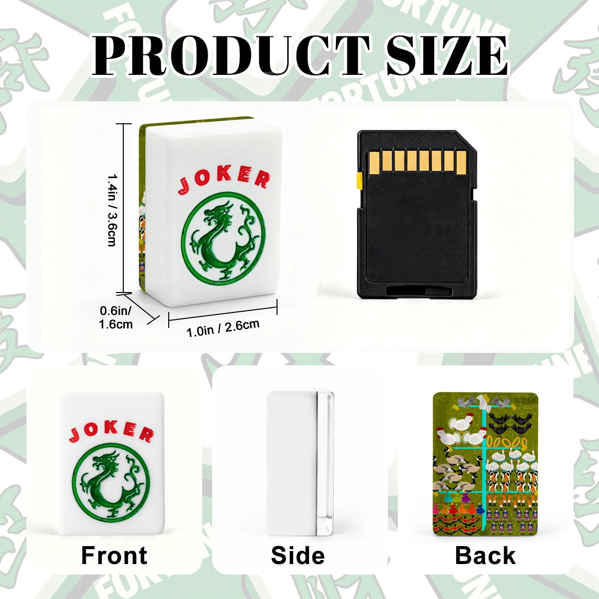 12 Days of Christmas American Mahjong Tiles