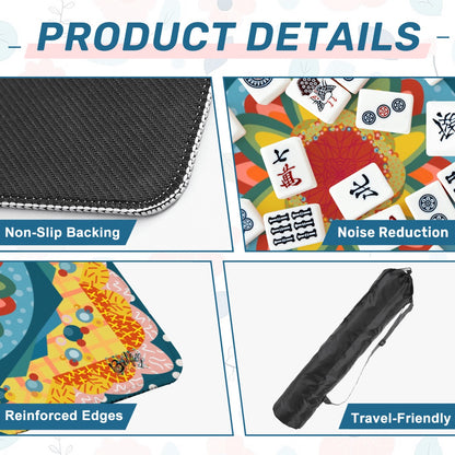 Mahjong Mat (Made in USA) Mid Mod - choice of colorways