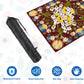 Mahjong Mat SleekSurface Burgundy sunflower