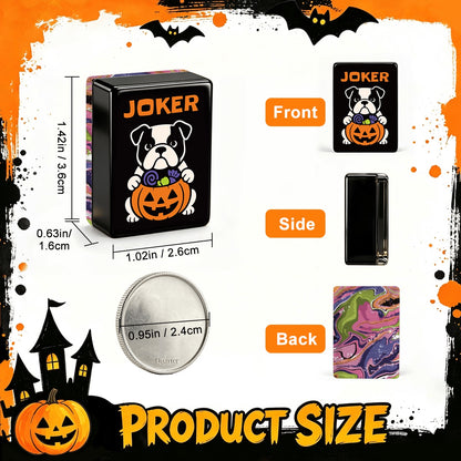 Psycho-doggo Wicked Bulldog Halloween Mahjong Tiles