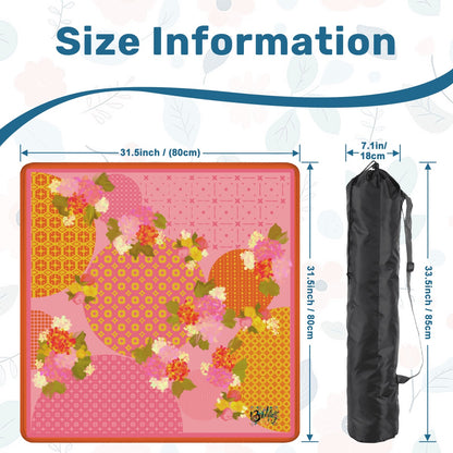 Malibu Mahjong Mat 31.5"x31.5" (Ship Rolled up)