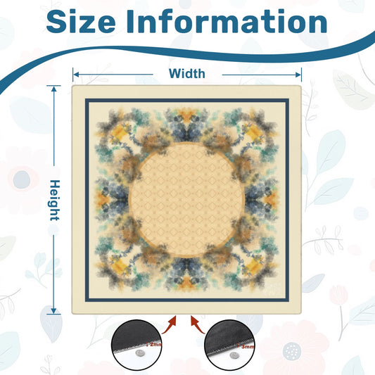 Light Serenity Thickened Mahjong Mat SleekSurface (Ship Rolled Up)