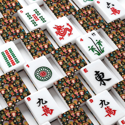 MAHJ girls American Mahjong Tiles