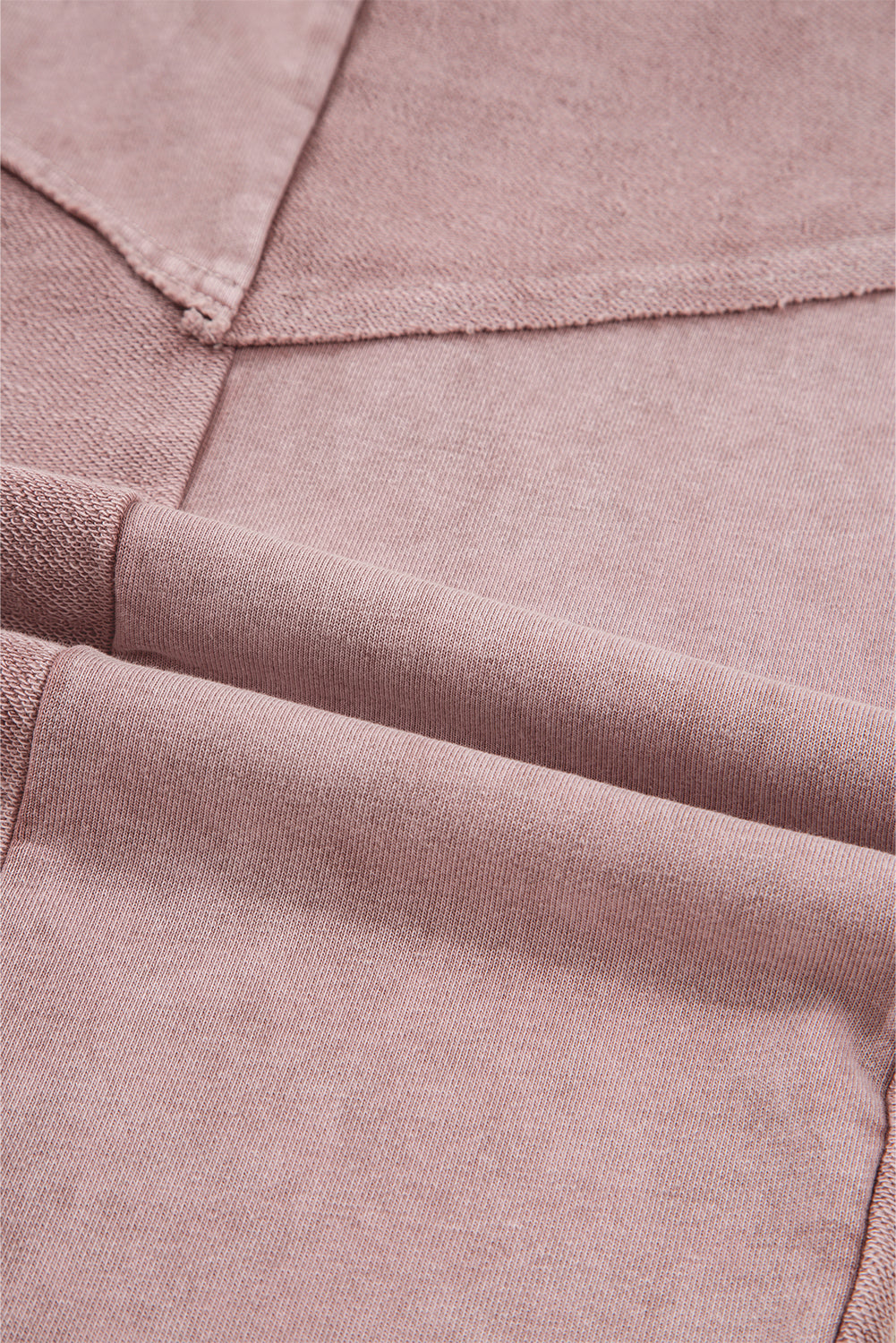 Vineyard Green Mineral Wash Tiered Wide Leg Patchwork Drawstring Pants