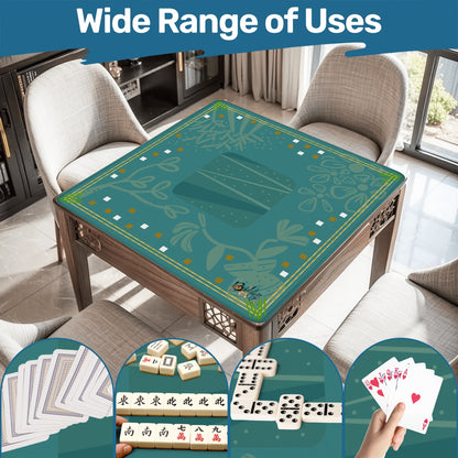 Seasons Hushed Mahjong Mat 31.5"x31.5" (Ship Rolled up)