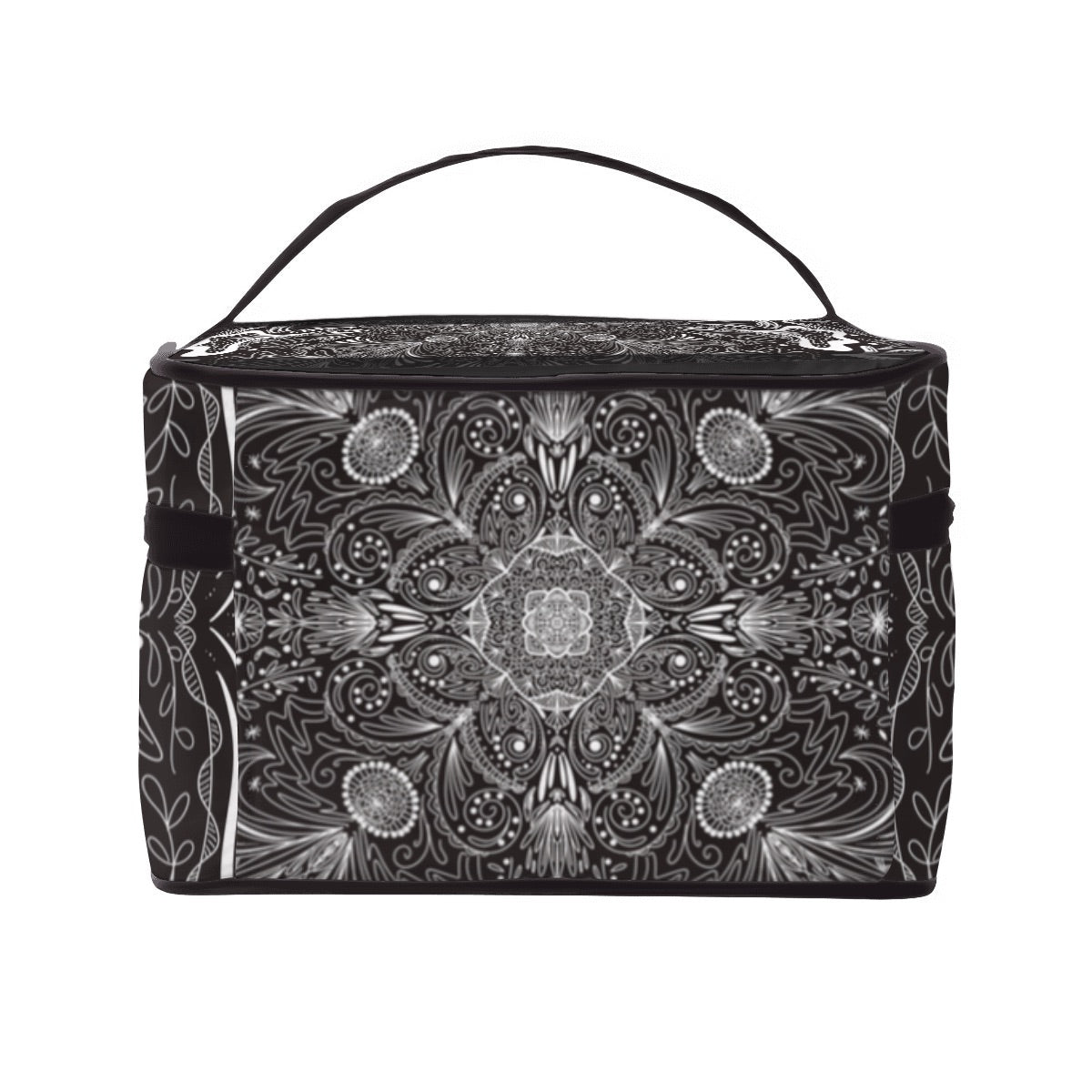 White on Black-Portable Mahjong Bag