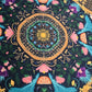 Summer Design Silken Rug- Style Mahjong Mat- shipped rolled