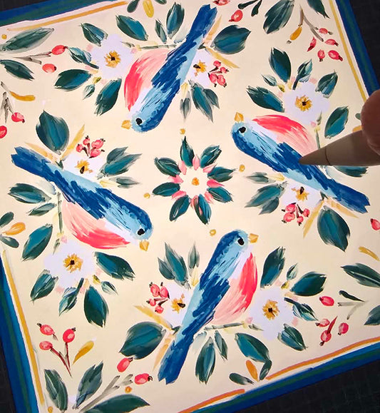 Procreate Draw-Along: Design Your Mahjong Mat