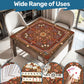 Mahjong Mat (Made in USA) Folk Art Autumn Love