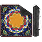Folk Birds in 4 color options Mahjong Mat 31.5"x31.5" (Ship Rolled up)