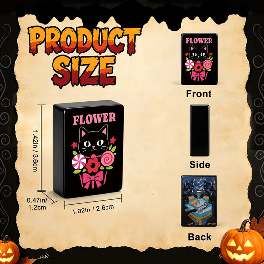 Paws, paws, paws Gothic Dessert Halloween Mahjong Tiles  Single Layer