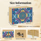 Wooden Storage Cabinet (Made in USA) Summer Blues