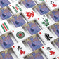 Peacocking American Mahjong Tiles