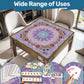 Dear Diary- lilac Mahjong Mat 31.5"x31.5" (Ship Rolled up)