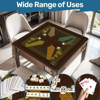 Menswear Mahjong Mat 31.5"x31.5" (Ship Rolled up)