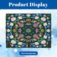 Mahjong Bag Set 3 Pcs Picnic in the flowers-on black