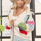 Stawberries KNIT BUTTON UP CARDIGAN SWEATER