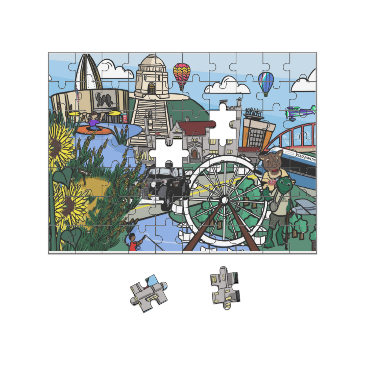 Jigsaw Puzzles Photo Frame