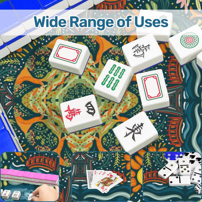 Mahjong Mat (Made in USA) Dynasty- multi colorways