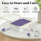 Purple floral American Mahjong Tiles