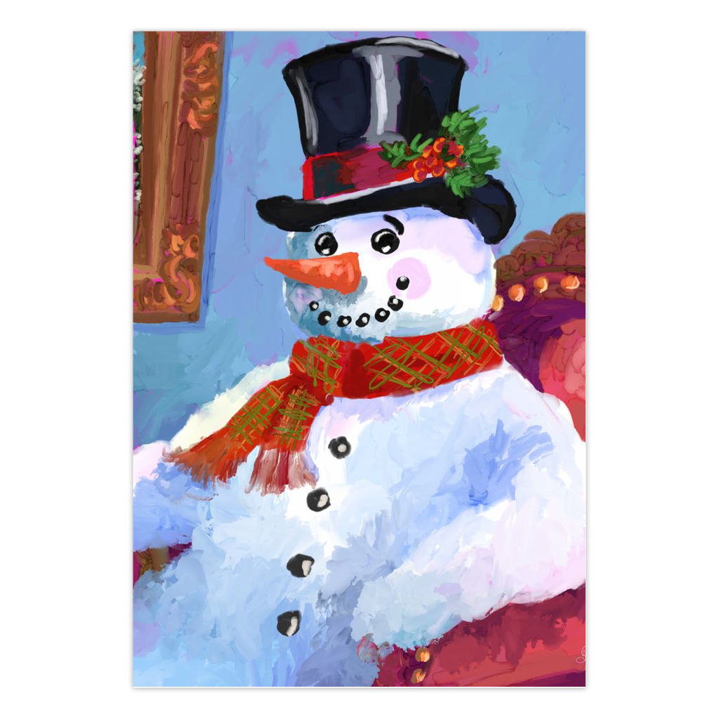 Magical Snowman Cards-powered by Artivive