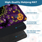 Purple Pumpkin Hex Mahjong Mat 33"x33" (Ship Rolled up)