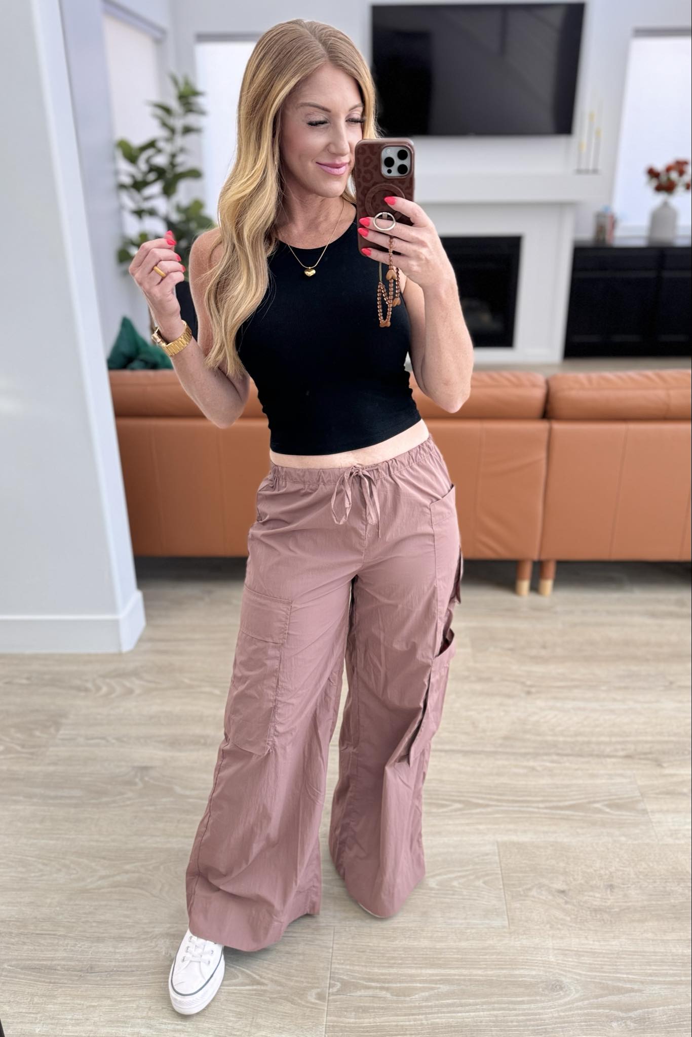 PREORDER: Archer Asymmetrical Pocket Wide Leg Cargo Pants in Two Colors