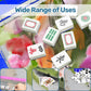 Mahjong Mat 33"x33" (Ship Rolled up) Hand painted tulips