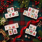 Santa Stories Glam Holiday Christmas Mahjong Tiles