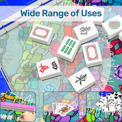 Bam, it’s a birthday! Mahjong Mat 31.5"x31.5" (Ship Rolled up)