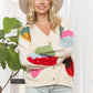 Stawberries KNIT BUTTON UP CARDIGAN SWEATER