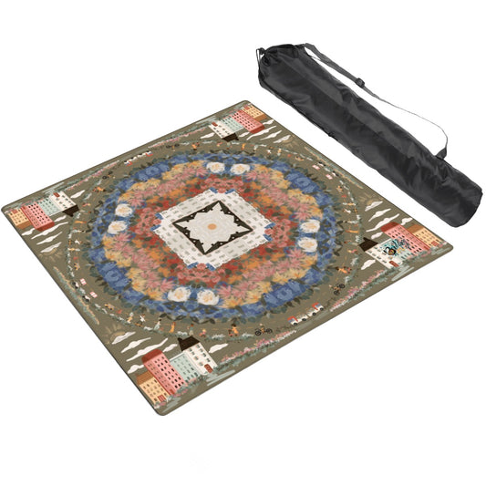 Thickened Mahjong Mat SleekSurface (Ship Rolled Up) Welcome Wagon