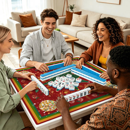Hollidaze Mahjong Mat SleekSurface