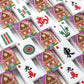 Dream Gingerbread House American Mahjong Tiles