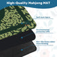 Green grass snake Custom Mahjong Mat 31.5"x31.5" (Ship Rolled up)