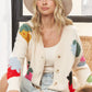 Stawberries KNIT BUTTON UP CARDIGAN SWEATER