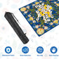 Mahjong Mat SleekSurface Blue sunflower