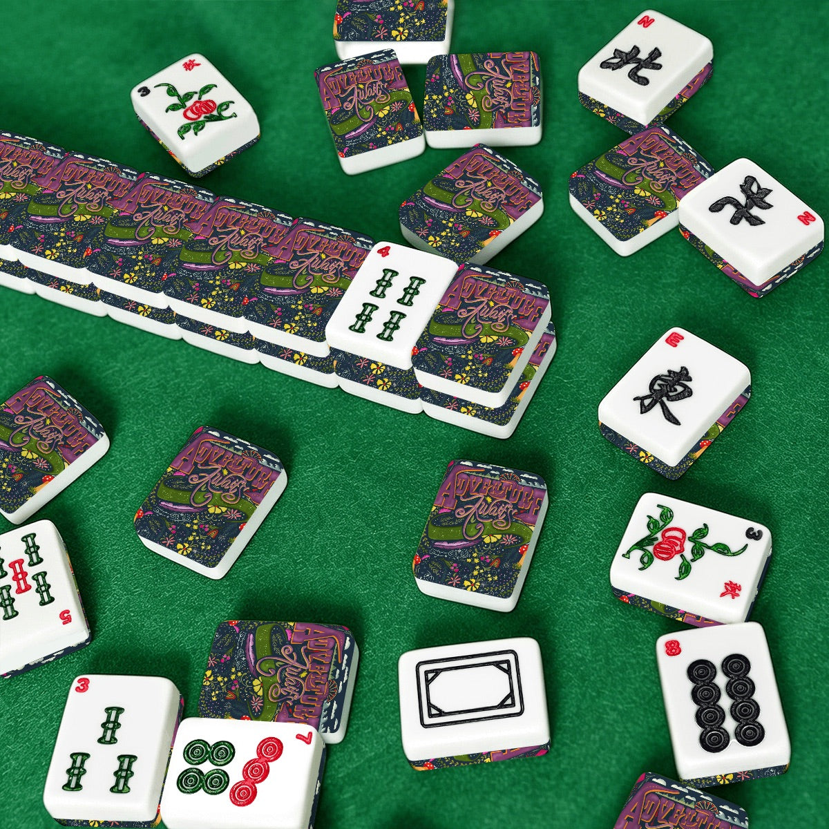 Adventure Awaits American Mahjong Tiles